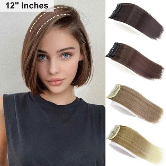 Synthetic Invisible Hair Pads Clip-In Hair Extensions For Thinning Hair (30cm | 12")