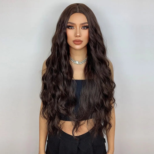 Synthetic Hair Curly Wavy Wig